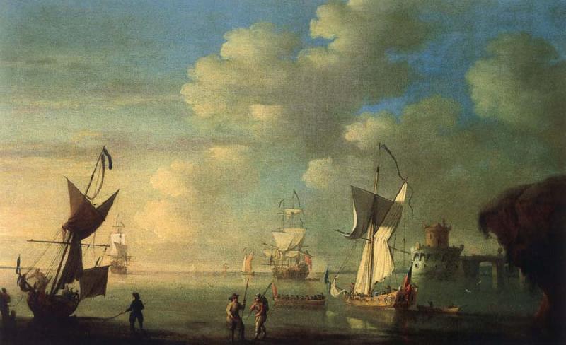 Monamy, Peter A royal yacht and other shipping off the coast